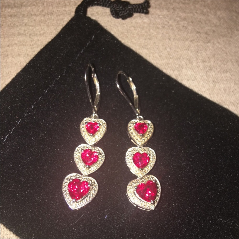 Heart earrings